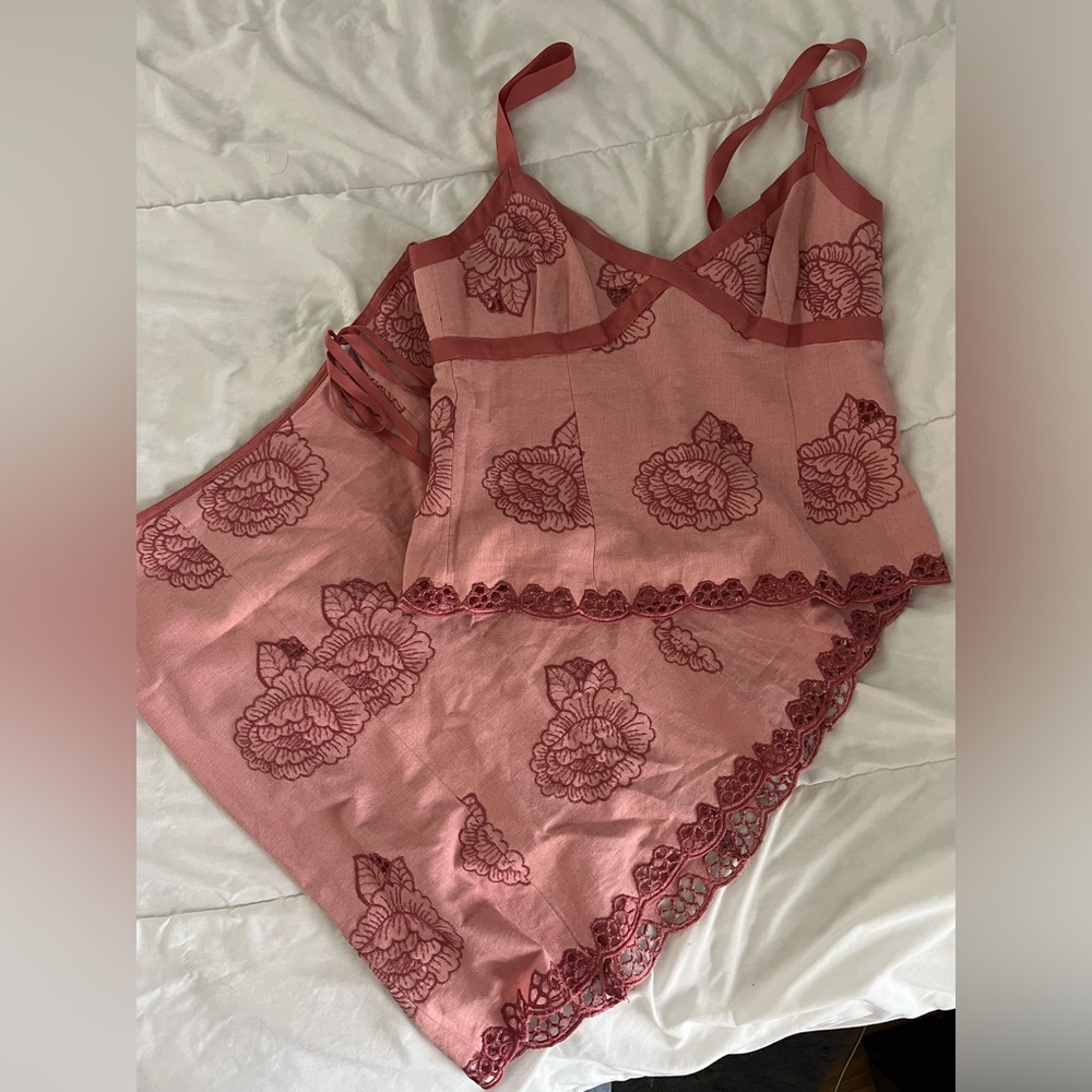 Y2K Nanette Lepore Skirt Set